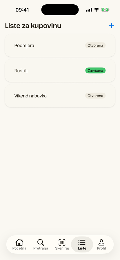 Sve liste