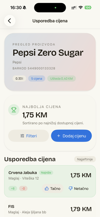 Uporedi cijene